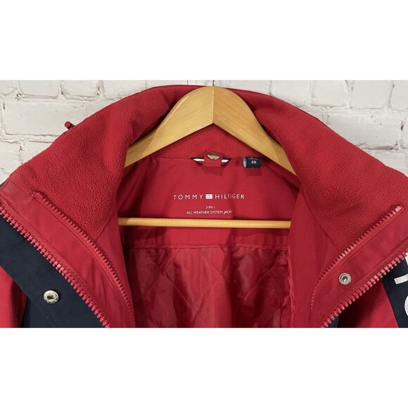Tommy Hilfiger 3 in 1 All Weather‎ System Jacket Women's Size Small - Picture 13 of 15